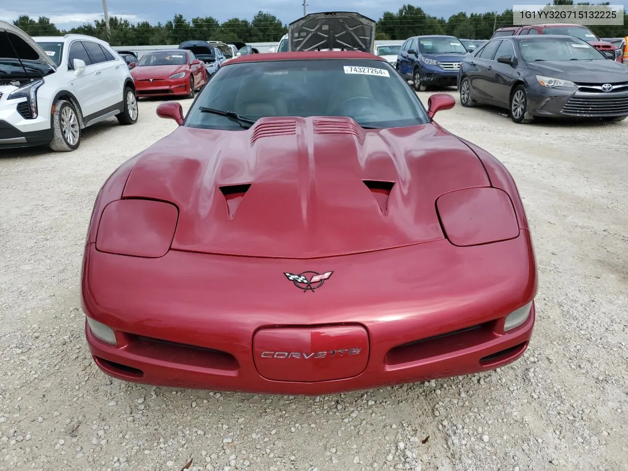 2001 Chevrolet Corvette VIN: 1G1YY32G715132225 Lot: 74327264