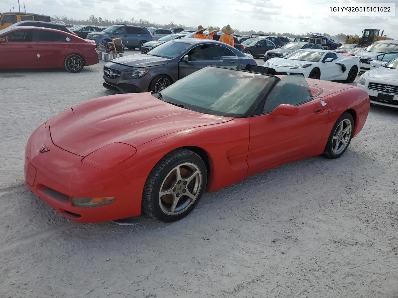 1G1YY32G515101622 2001 Chevrolet Corvette