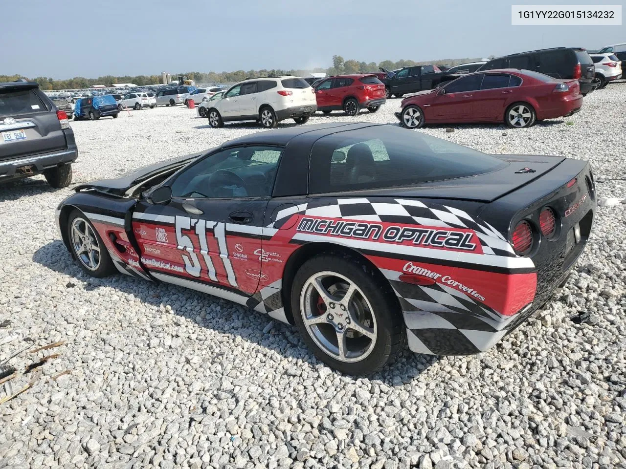 2001 Chevrolet Corvette VIN: 1G1YY22G015134232 Lot: 75682644