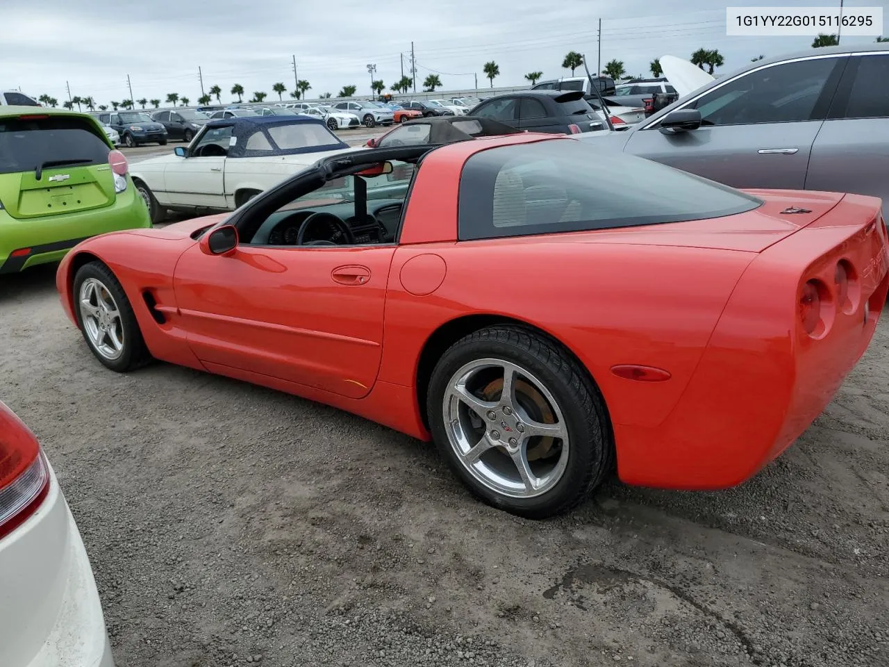 2001 Chevrolet Corvette VIN: 1G1YY22G015116295 Lot: 76908284