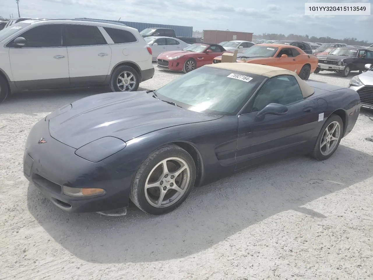 2001 Chevrolet Corvette VIN: 1G1YY32G415113549 Lot: 76927164