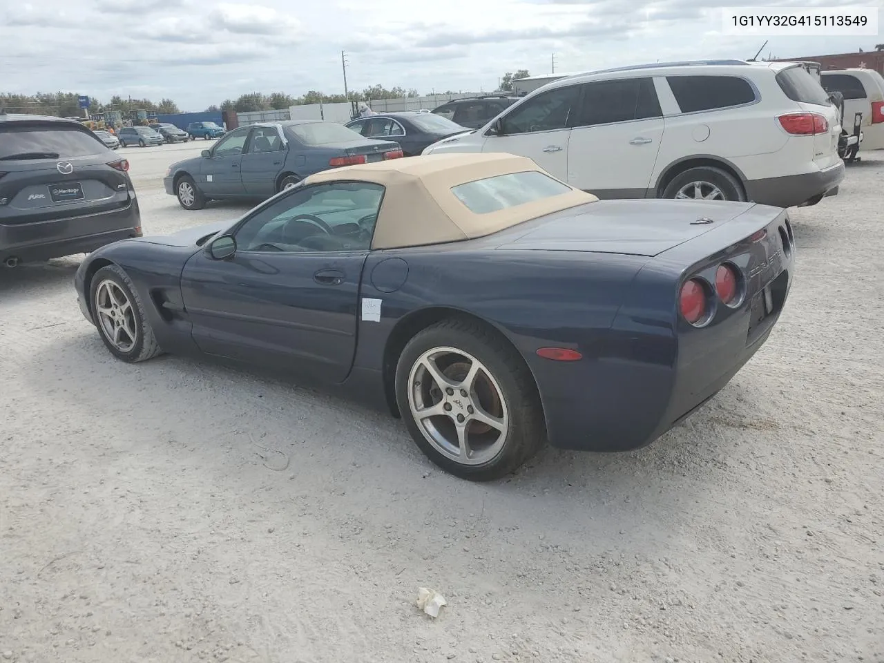 2001 Chevrolet Corvette VIN: 1G1YY32G415113549 Lot: 76927164