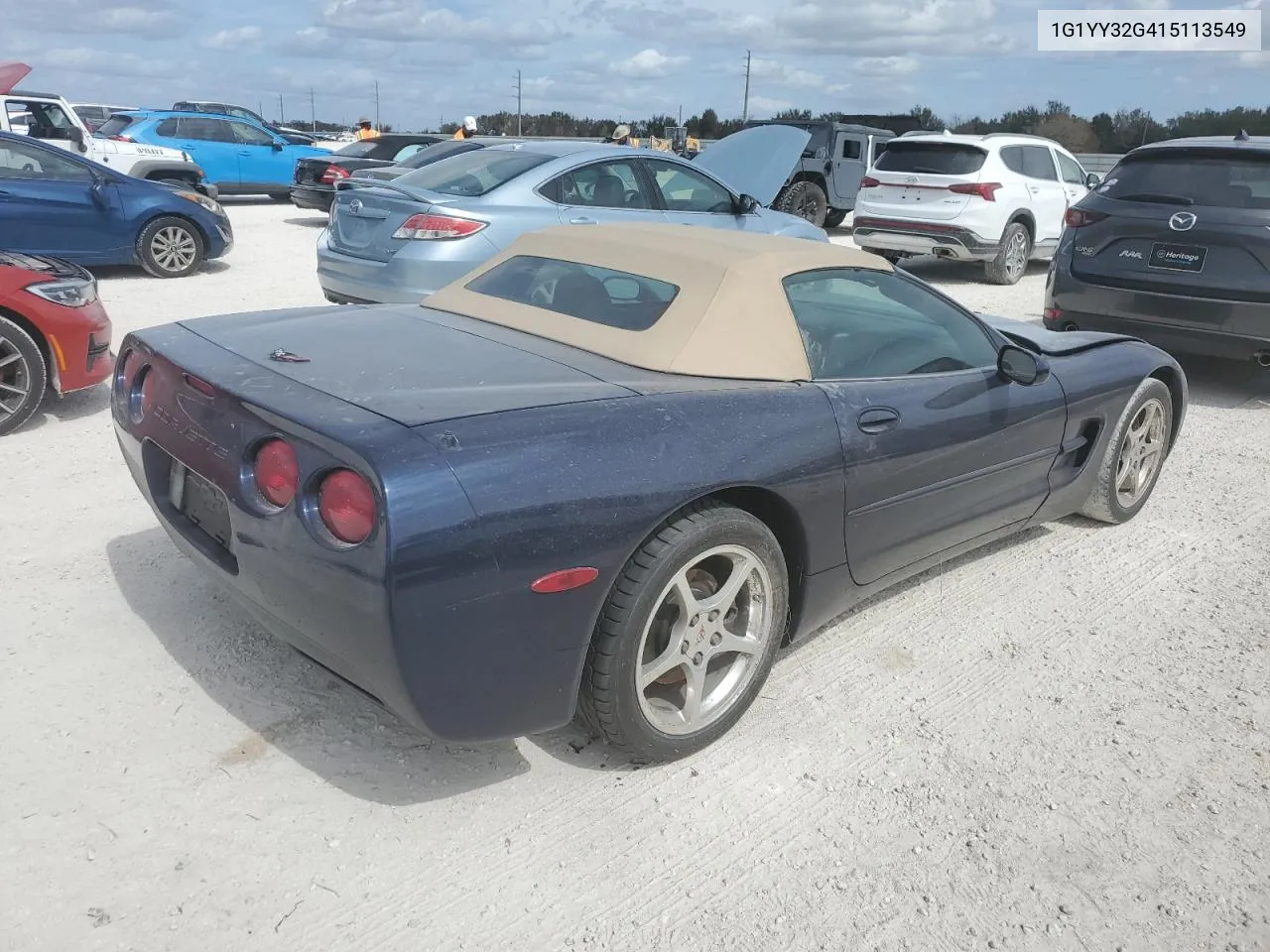 2001 Chevrolet Corvette VIN: 1G1YY32G415113549 Lot: 76927164