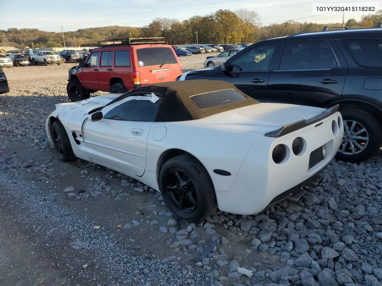 2001 Chevrolet Corvette VIN: 1G1YY32G415118282 Lot: 78147574