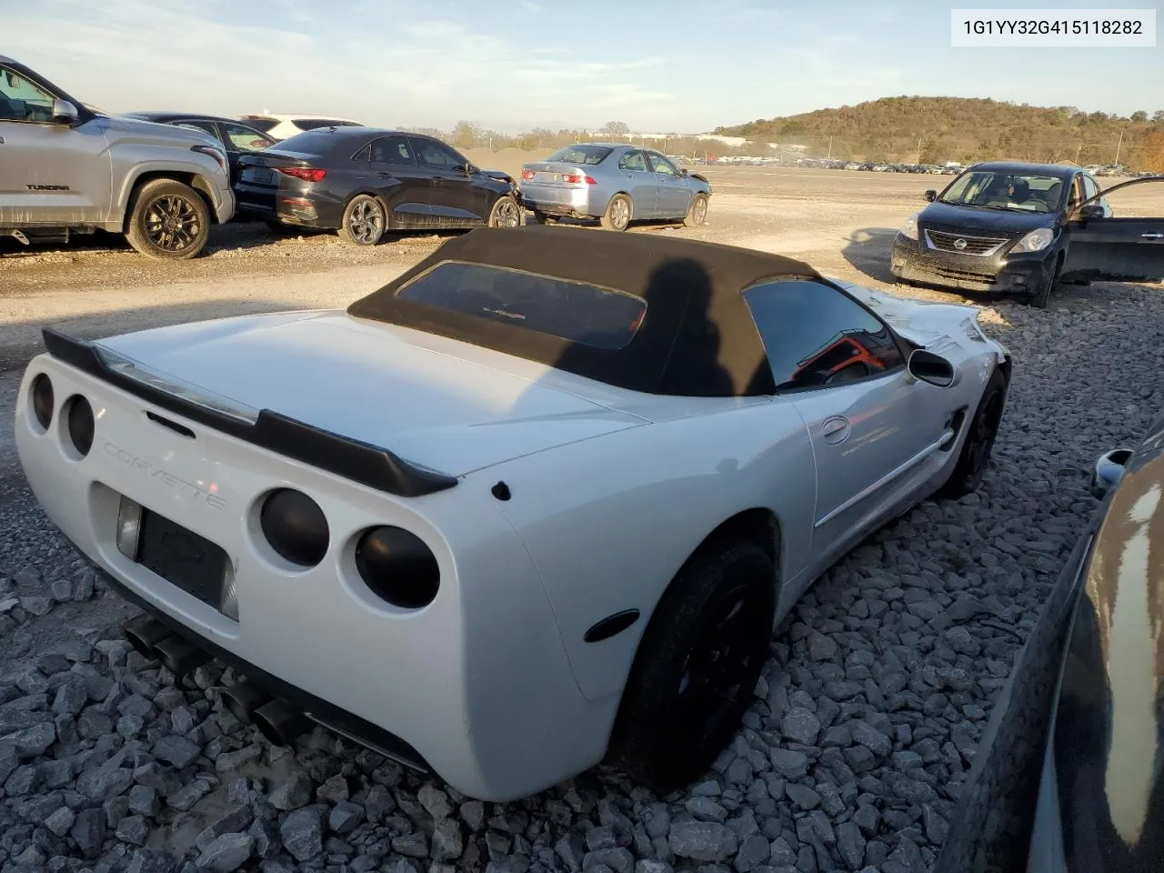 2001 Chevrolet Corvette VIN: 1G1YY32G415118282 Lot: 78147574