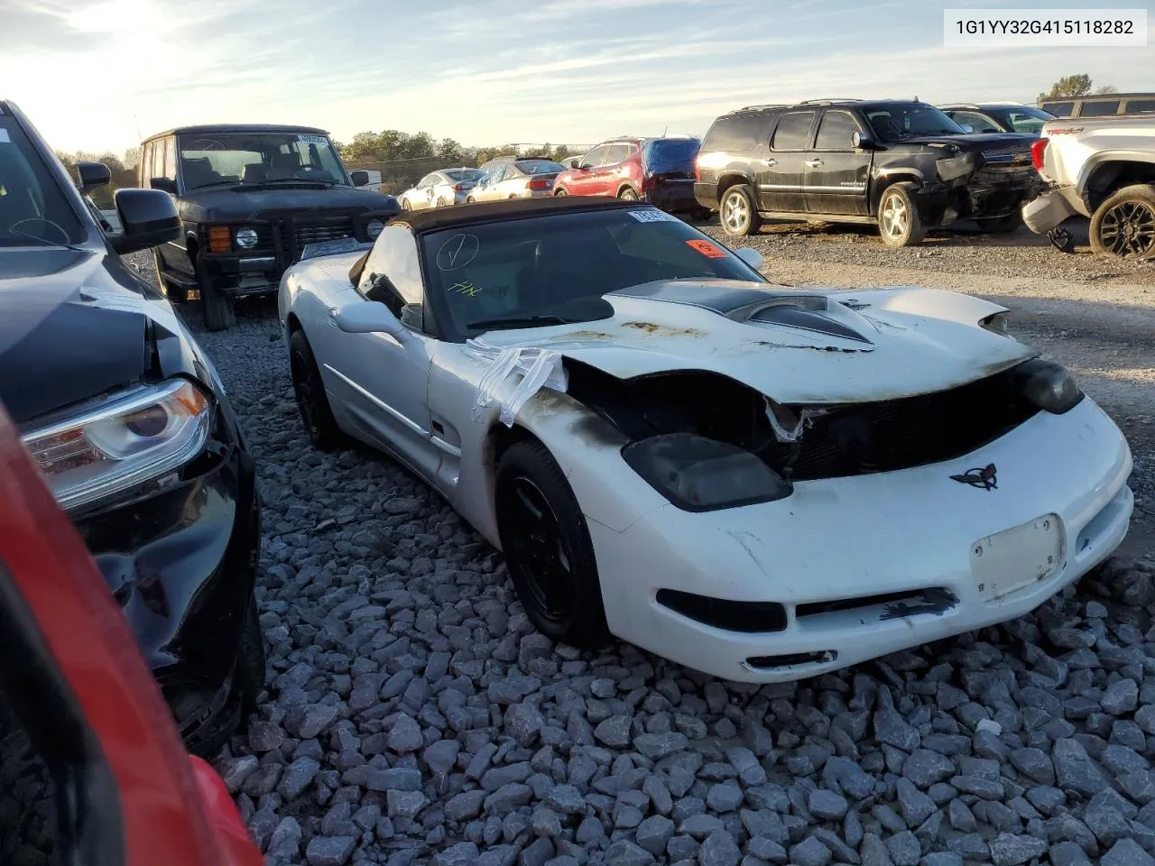 2001 Chevrolet Corvette VIN: 1G1YY32G415118282 Lot: 78147574