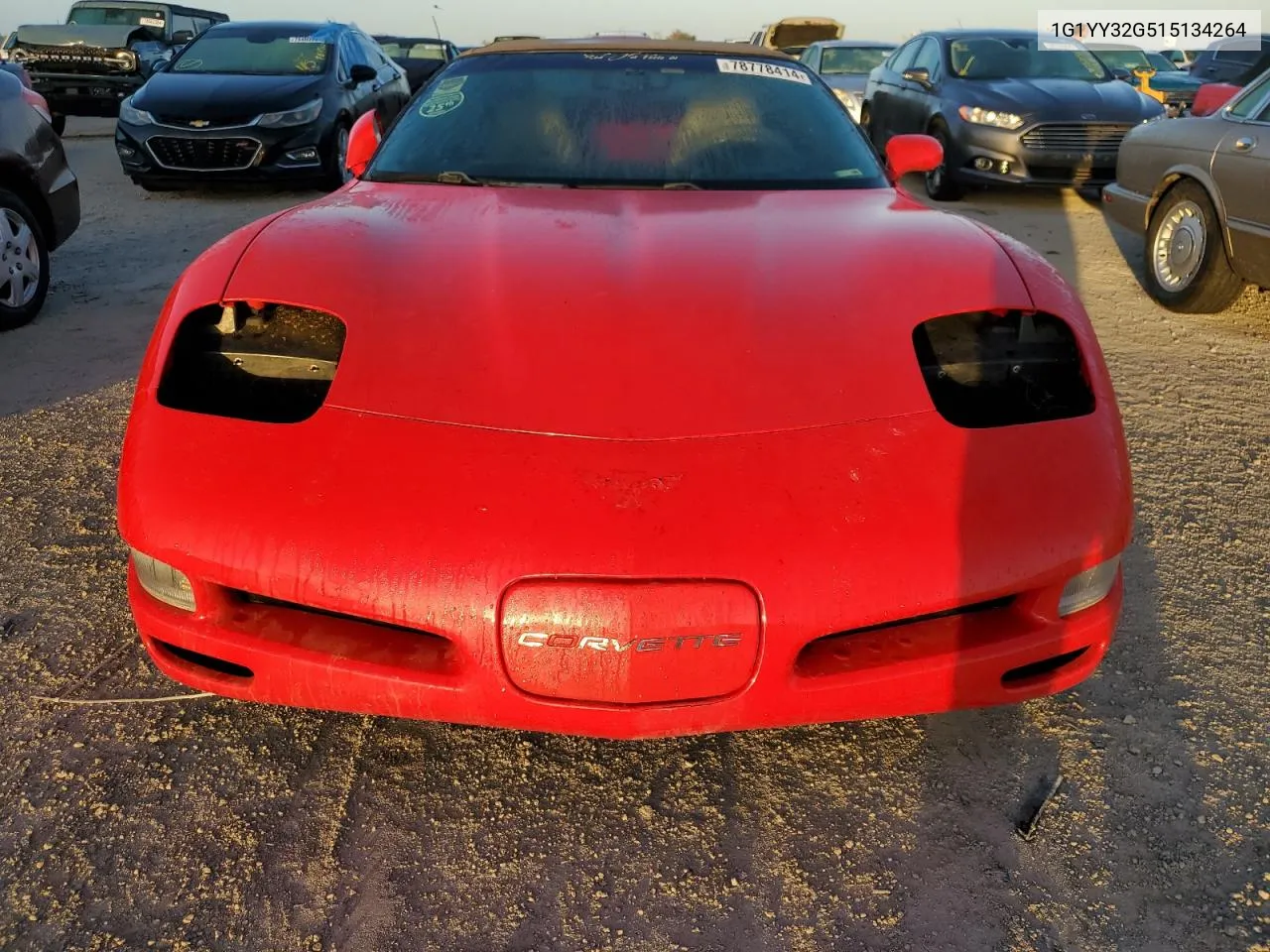 2001 Chevrolet Corvette VIN: 1G1YY32G515134264 Lot: 78778414