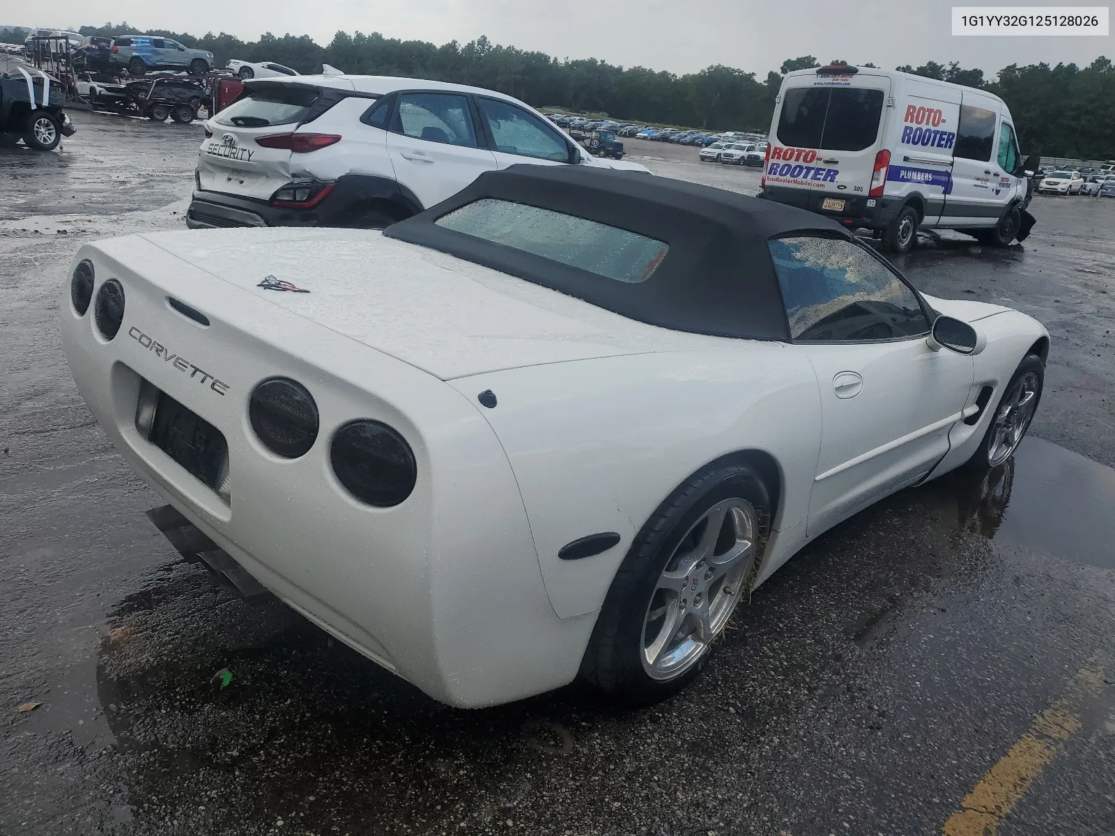 2002 Chevrolet Corvette VIN: 1G1YY32G125128026 Lot: 67372424