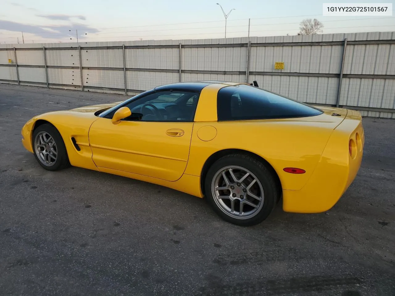 2002 Chevrolet Corvette VIN: 1G1YY22G725101567 Lot: 69254884