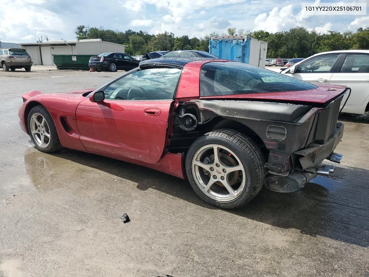 2002 Chevrolet Corvette VIN: 1G1YY22GX25106701 Lot: 73374264