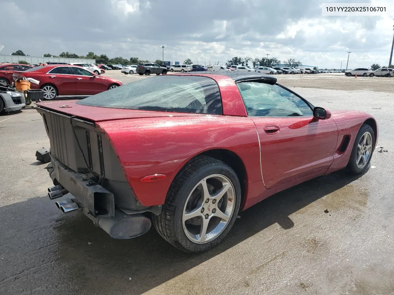 2002 Chevrolet Corvette VIN: 1G1YY22GX25106701 Lot: 73374264