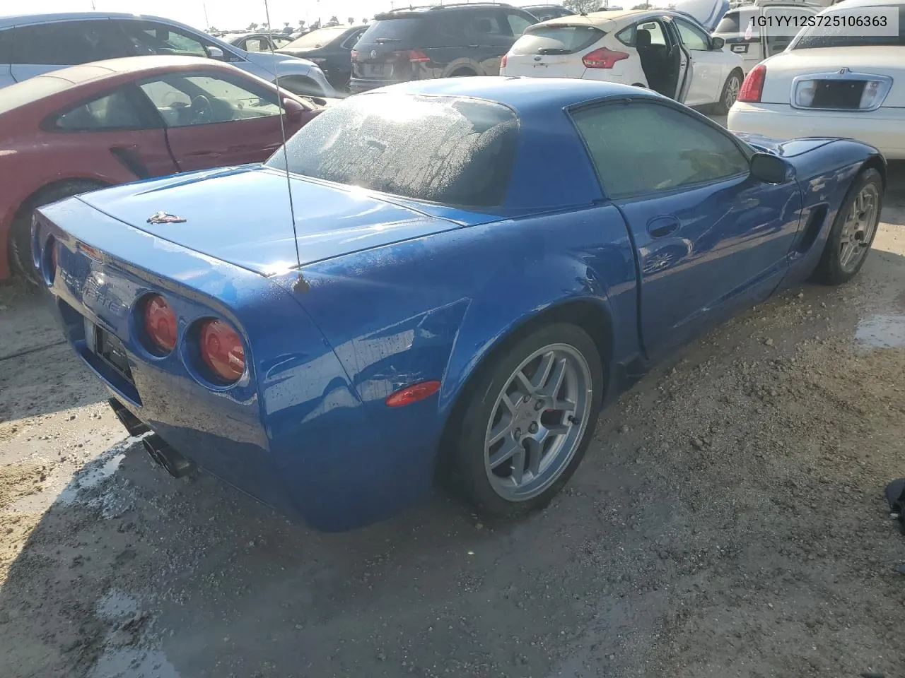 2002 Chevrolet Corvette Z06 VIN: 1G1YY12S725106363 Lot: 74213194