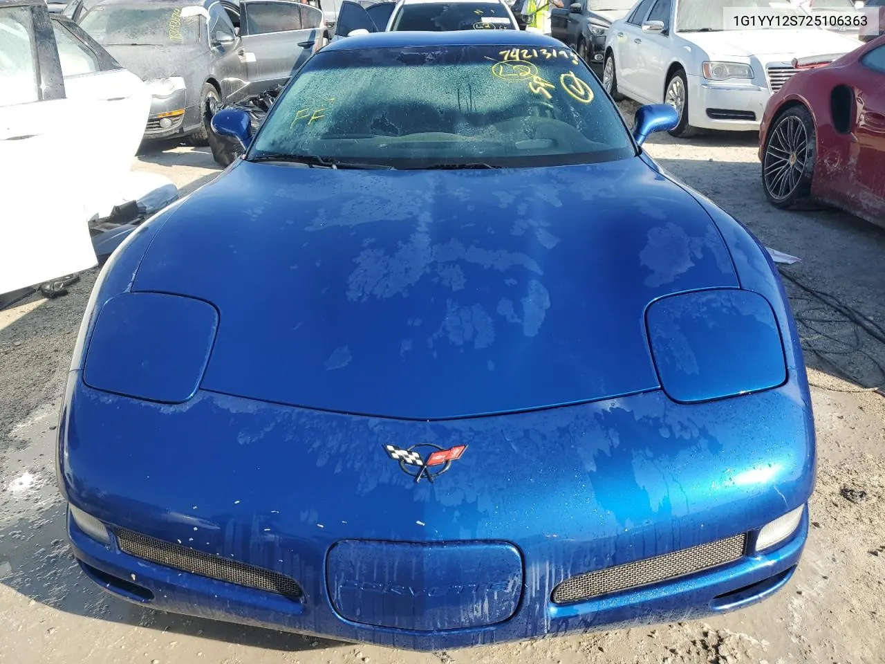 2002 Chevrolet Corvette Z06 VIN: 1G1YY12S725106363 Lot: 74213194