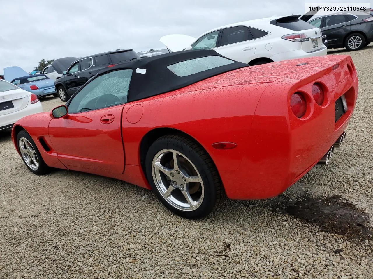 2002 Chevrolet Corvette VIN: 1G1YY32G725110548 Lot: 74524004