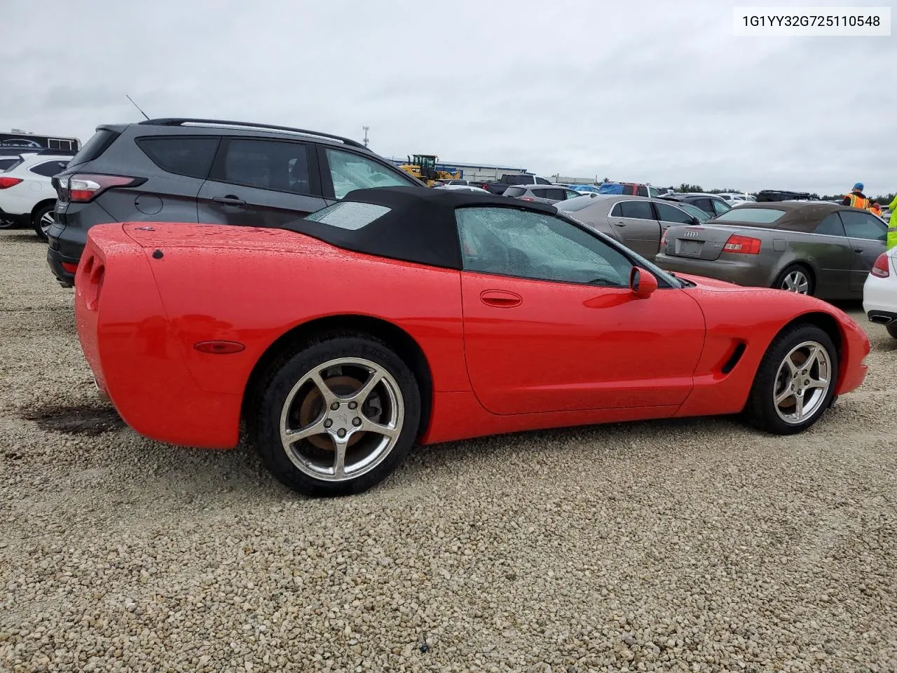 2002 Chevrolet Corvette VIN: 1G1YY32G725110548 Lot: 74524004