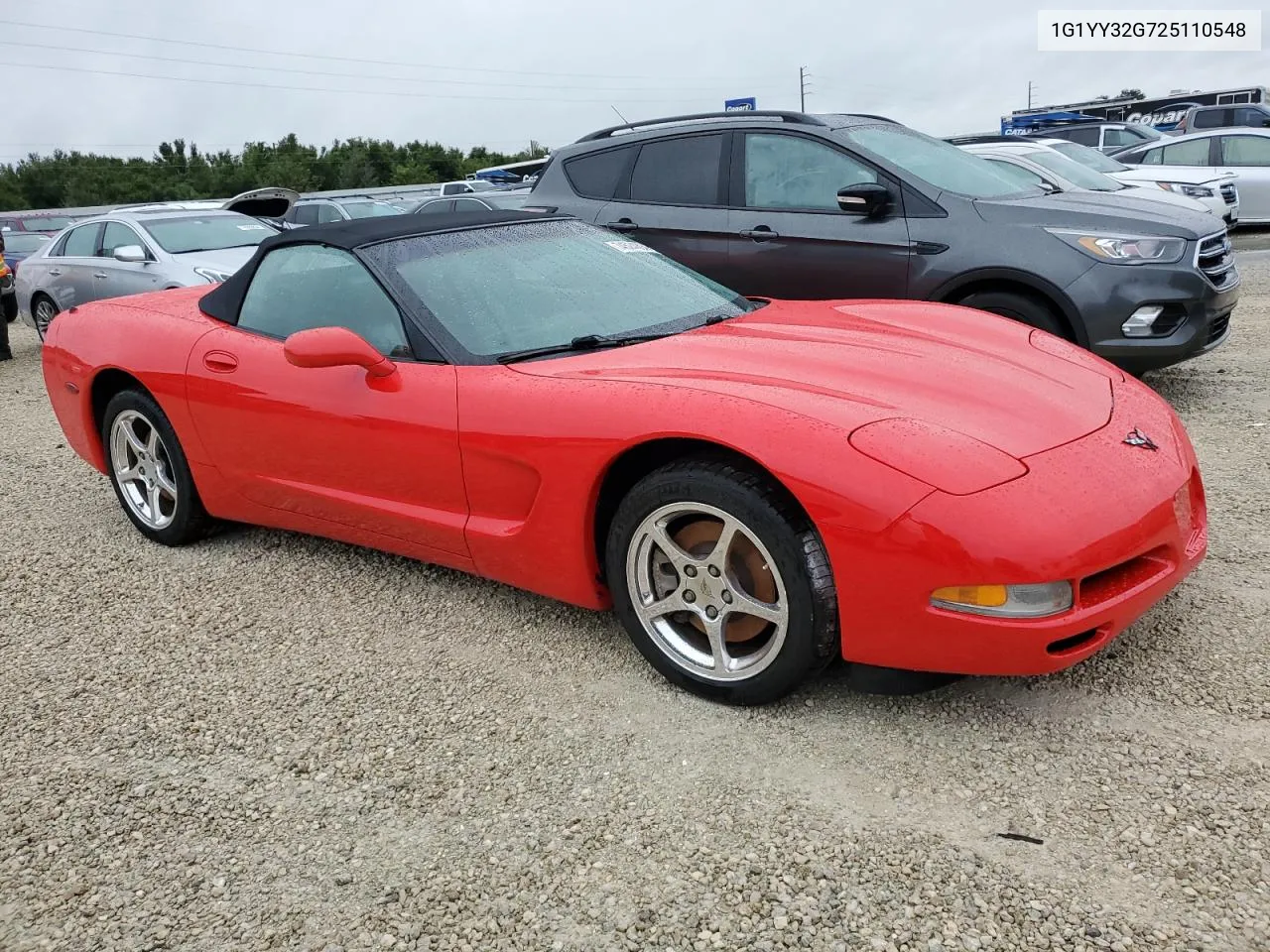 1G1YY32G725110548 2002 Chevrolet Corvette