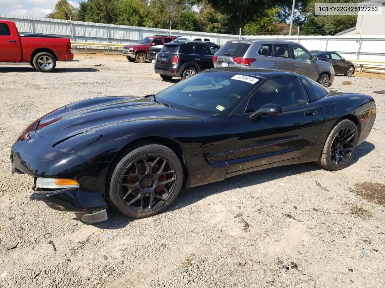 2002 Chevrolet Corvette VIN: 1G1YY22G425127253 Lot: 74689014