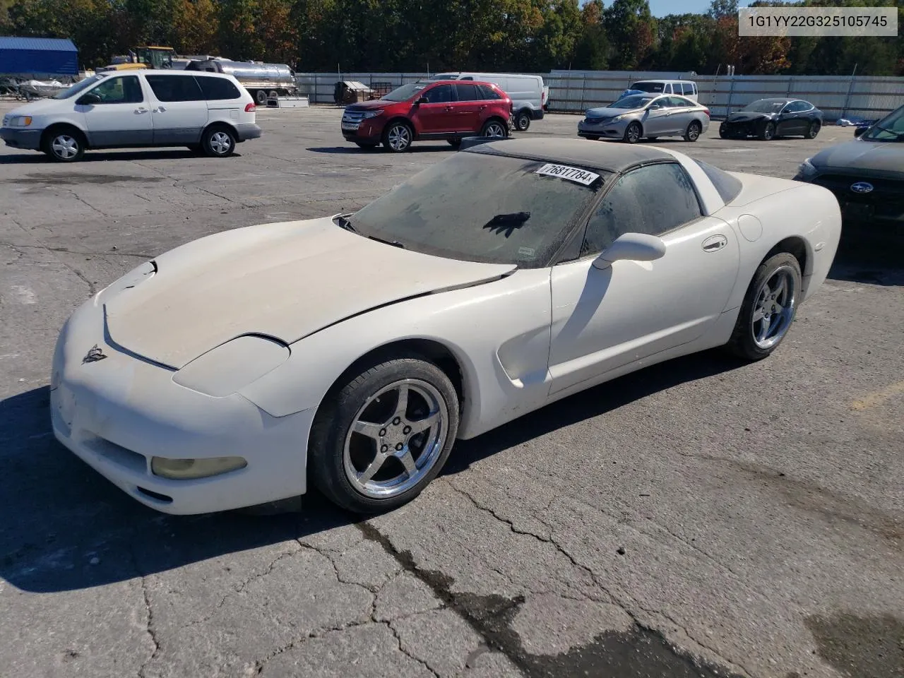 2002 Chevrolet Corvette VIN: 1G1YY22G325105745 Lot: 76817784