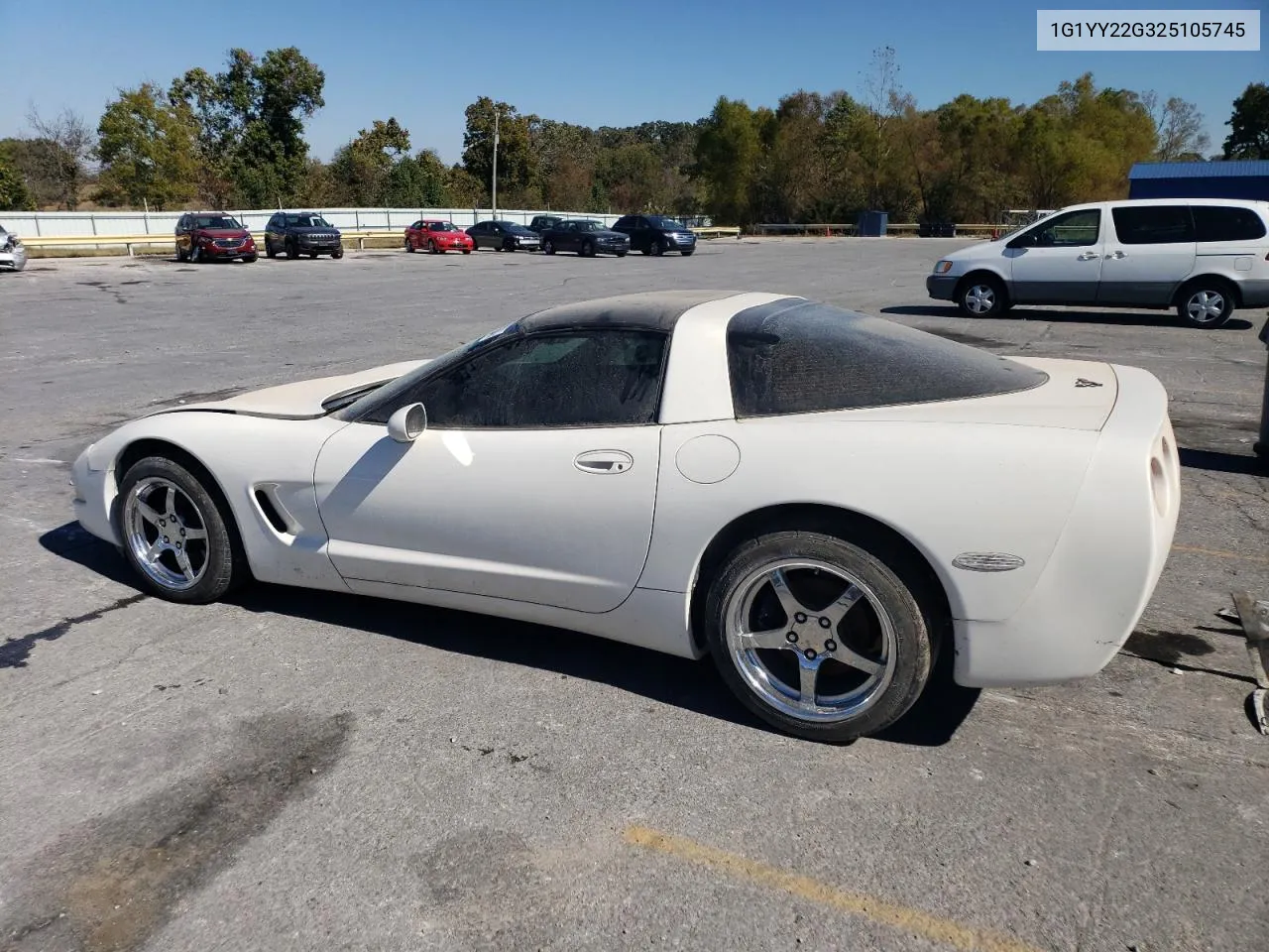 2002 Chevrolet Corvette VIN: 1G1YY22G325105745 Lot: 76817784