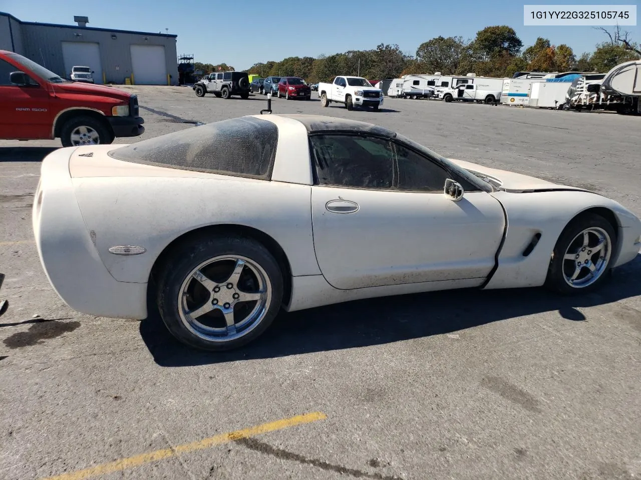 2002 Chevrolet Corvette VIN: 1G1YY22G325105745 Lot: 76817784