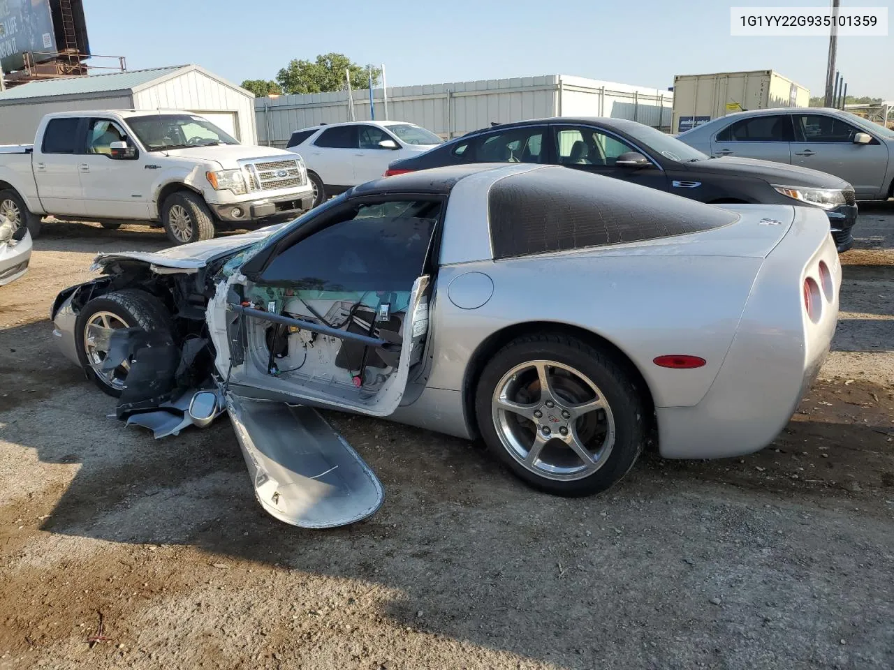 1G1YY22G935101359 2003 Chevrolet Corvette