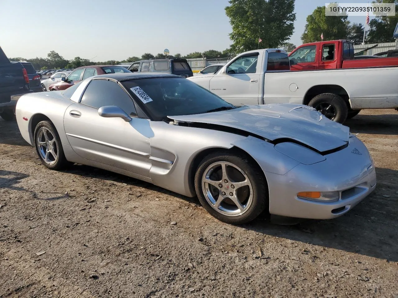 2003 Chevrolet Corvette VIN: 1G1YY22G935101359 Lot: 62438534