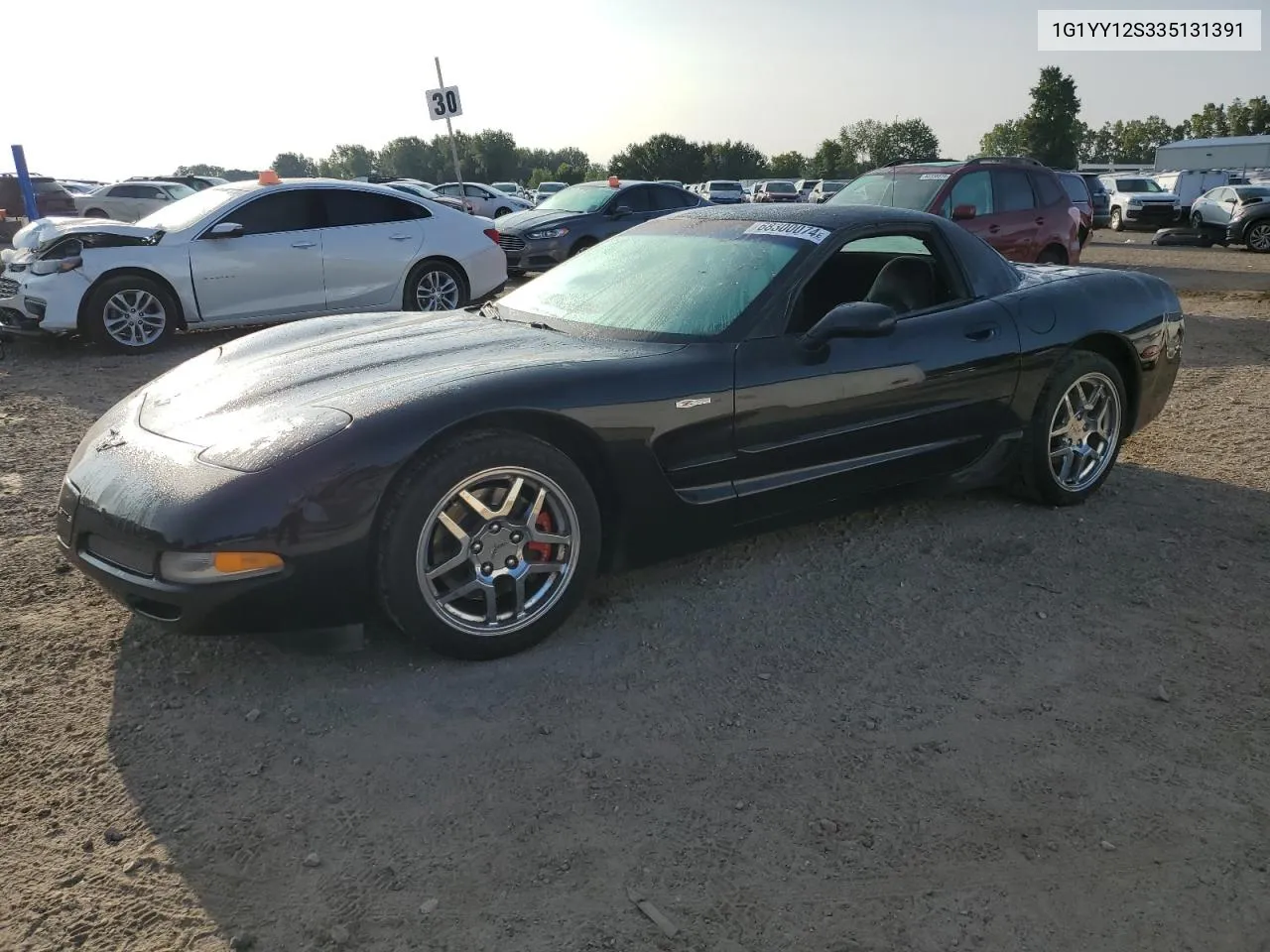 2003 Chevrolet Corvette Z06 VIN: 1G1YY12S335131391 Lot: 68300074