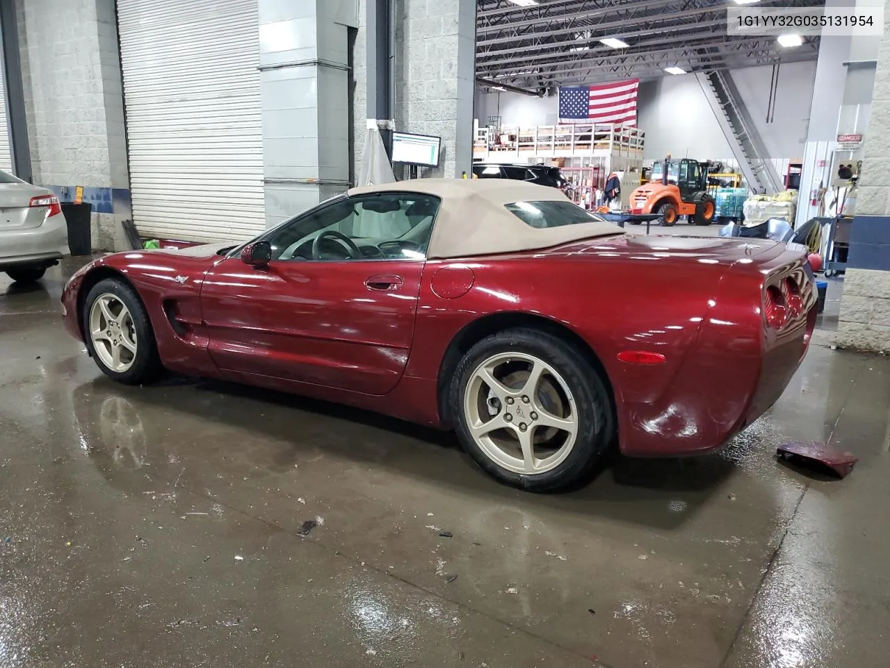 2003 Chevrolet Corvette VIN: 1G1YY32G035131954 Lot: 72819494