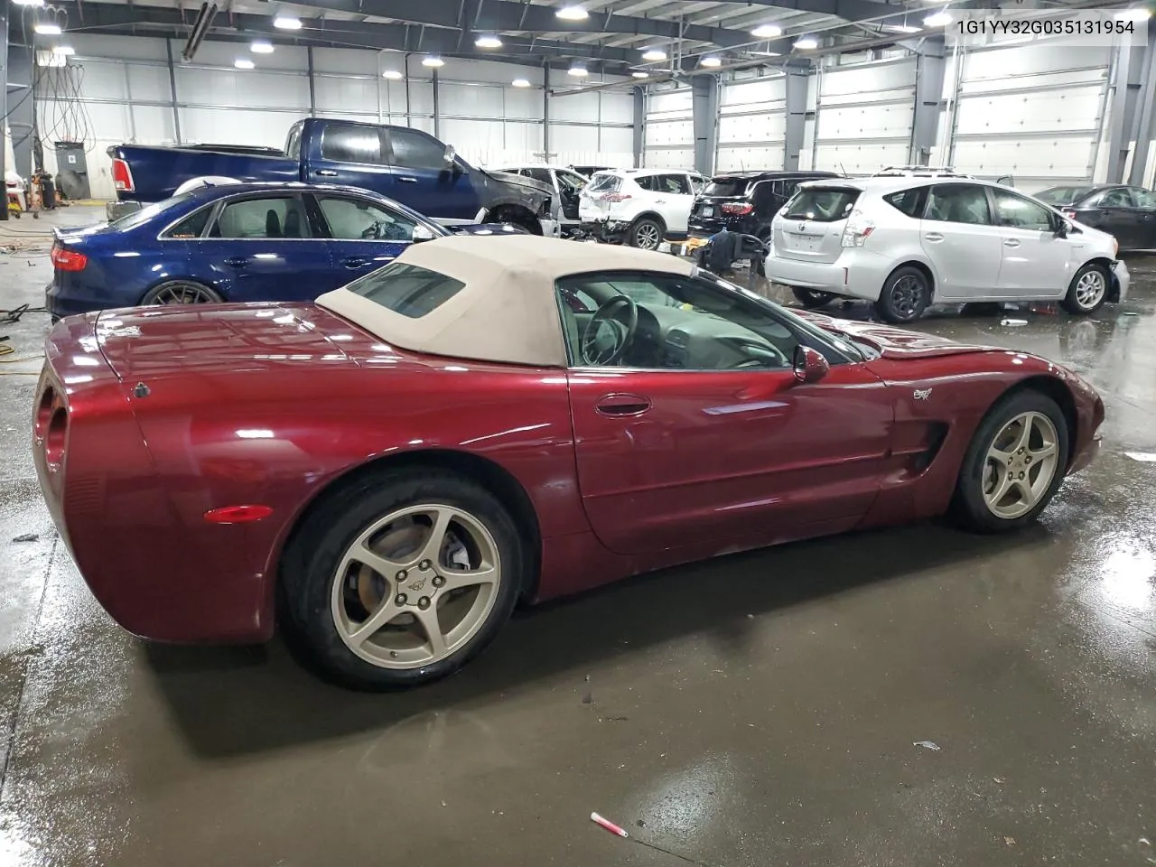 2003 Chevrolet Corvette VIN: 1G1YY32G035131954 Lot: 72819494