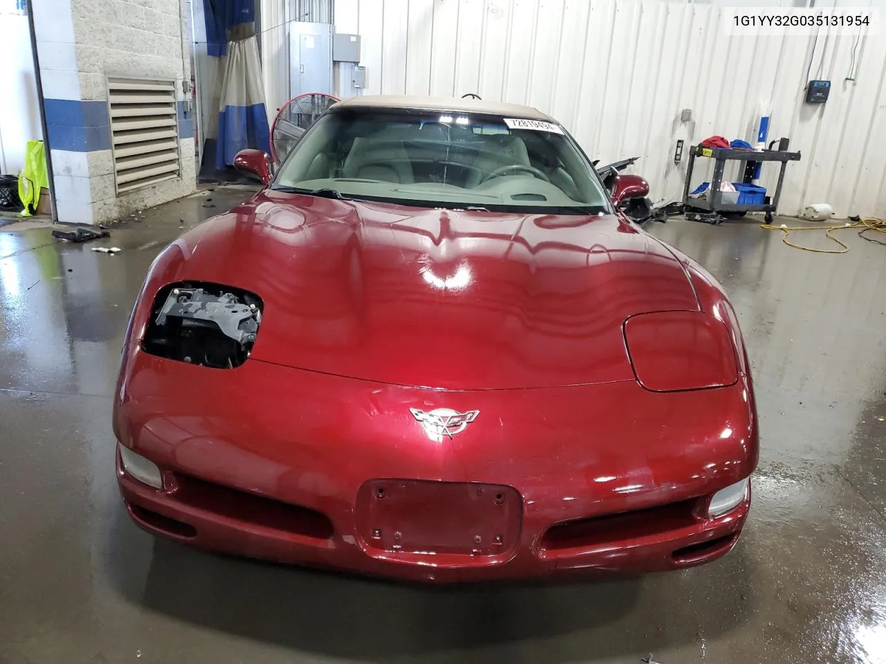 1G1YY32G035131954 2003 Chevrolet Corvette