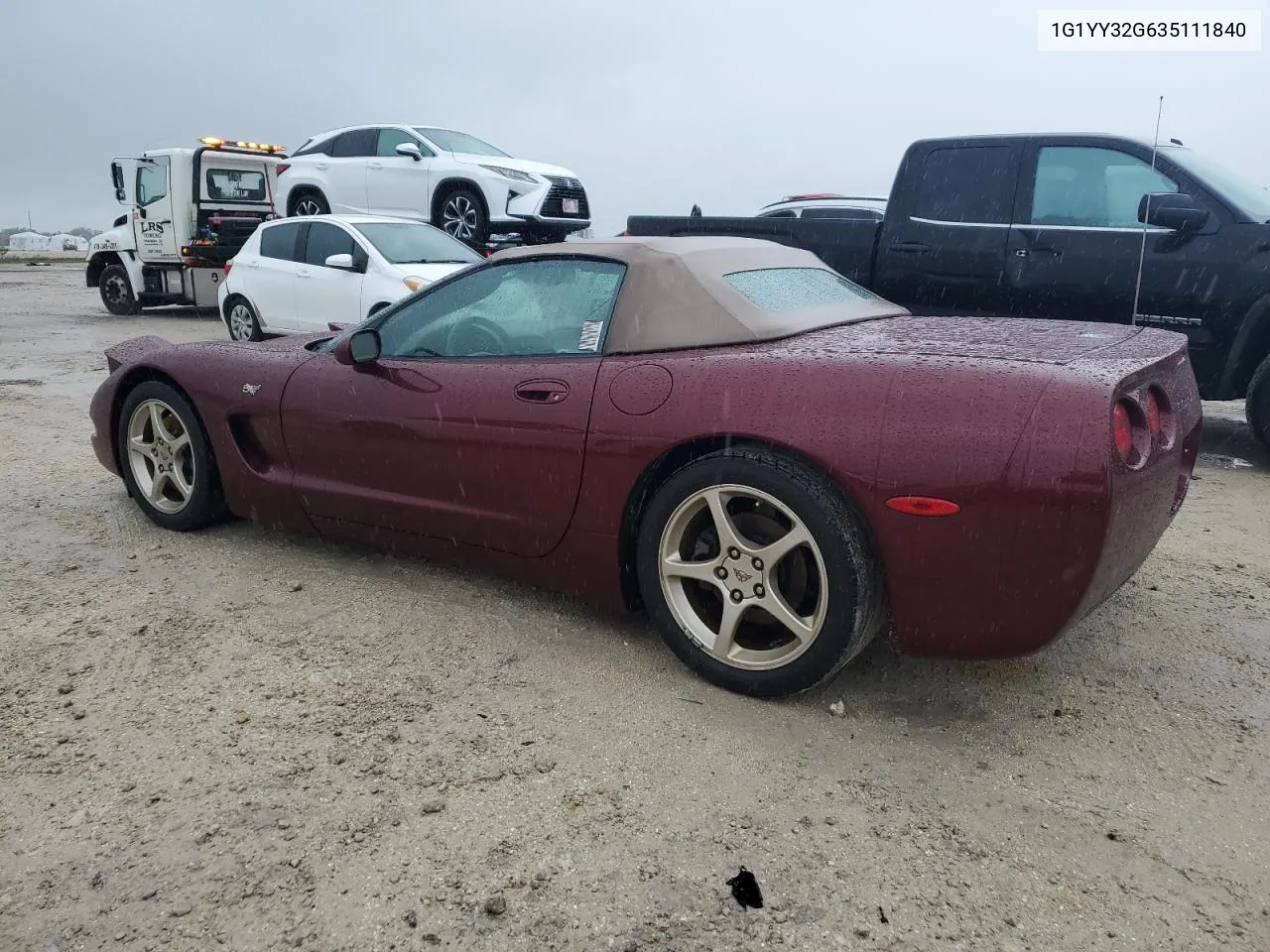 2003 Chevrolet Corvette VIN: 1G1YY32G635111840 Lot: 74098764