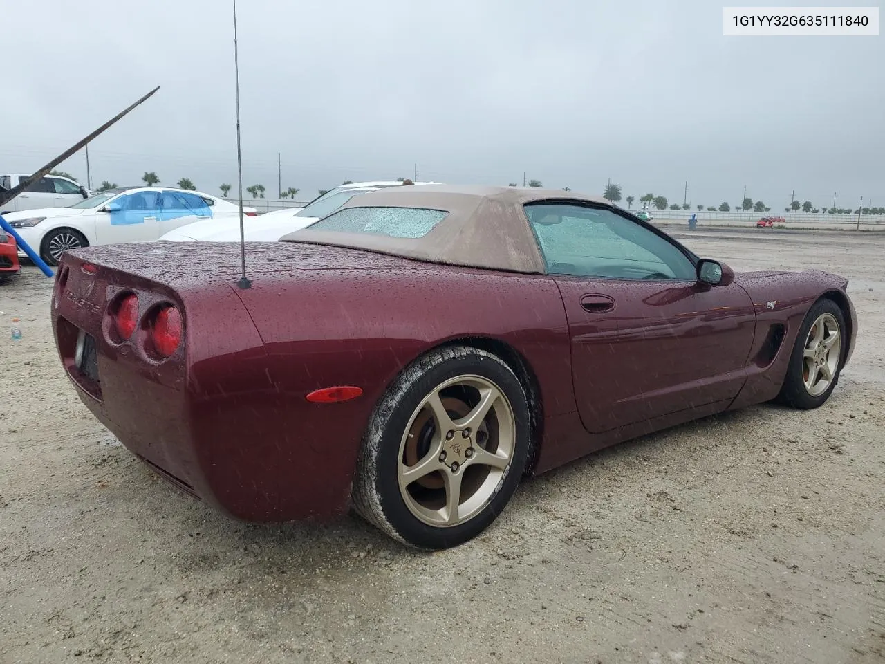 2003 Chevrolet Corvette VIN: 1G1YY32G635111840 Lot: 74098764