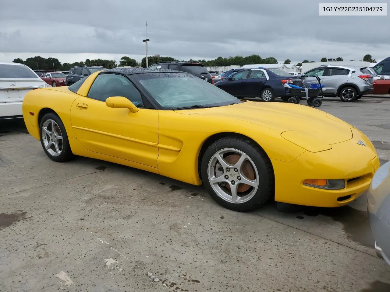 2003 Chevrolet Corvette VIN: 1G1YY22G235104779 Lot: 74738904