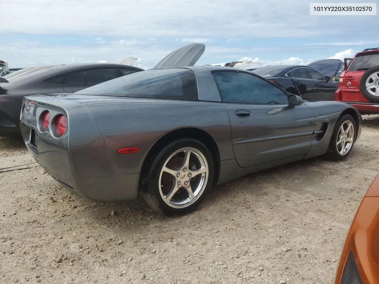 2003 Chevrolet Corvette VIN: 1G1YY22GX35102570 Lot: 75088364