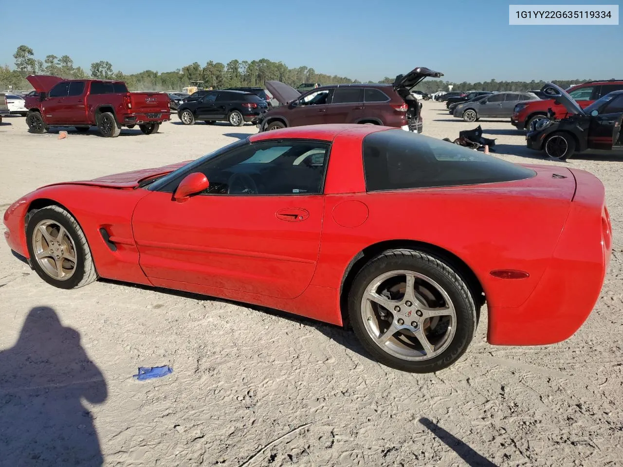 2003 Chevrolet Corvette VIN: 1G1YY22G635119334 Lot: 76478444