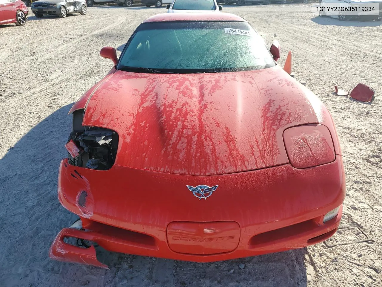 2003 Chevrolet Corvette VIN: 1G1YY22G635119334 Lot: 76478444