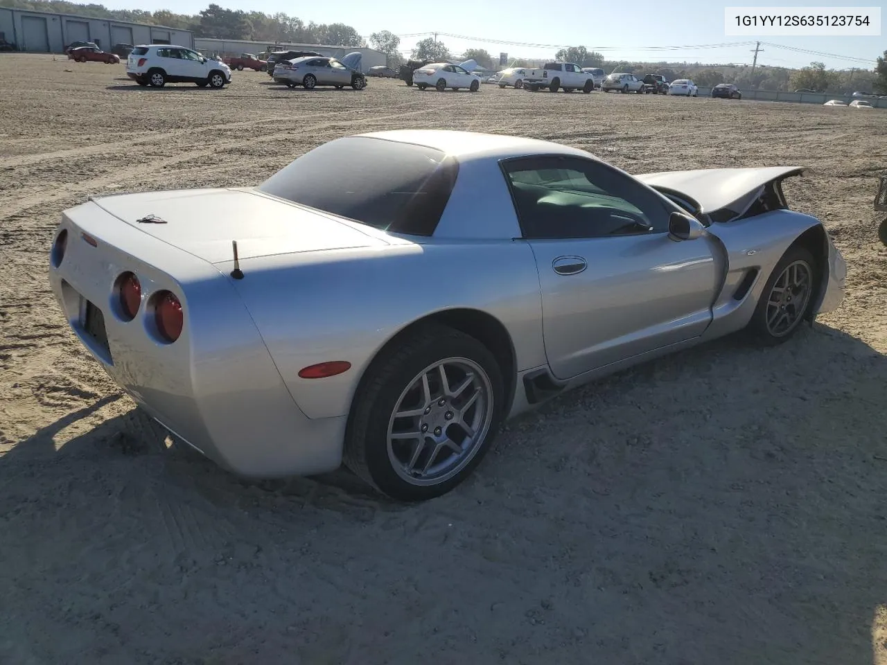 2003 Chevrolet Corvette Z06 VIN: 1G1YY12S635123754 Lot: 77480804