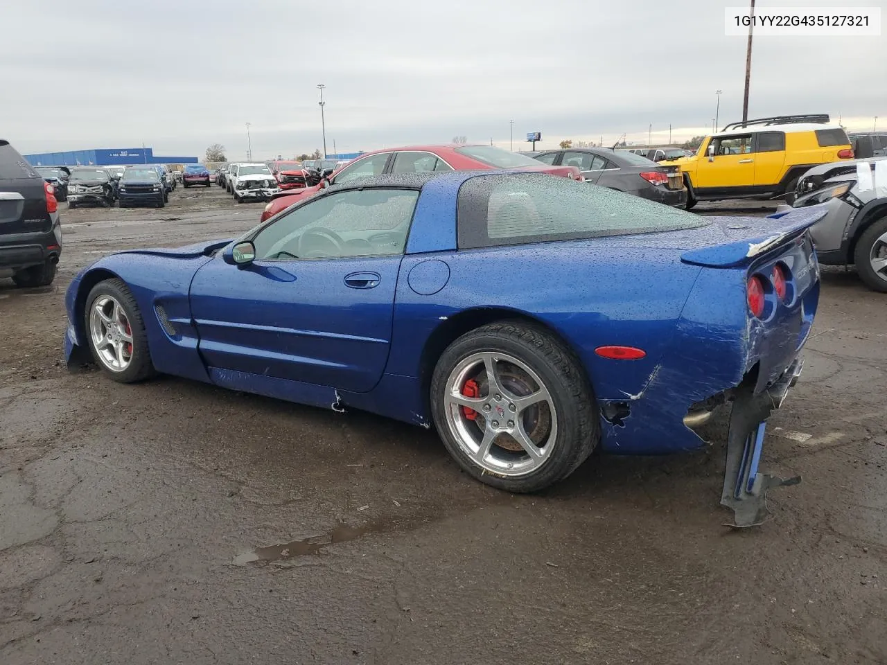 2003 Chevrolet Corvette VIN: 1G1YY22G435127321 Lot: 77816194