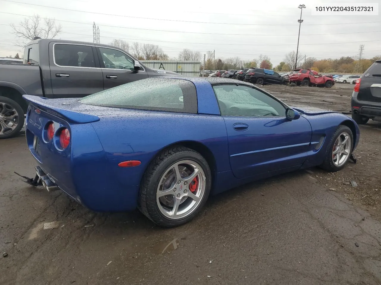 2003 Chevrolet Corvette VIN: 1G1YY22G435127321 Lot: 77816194