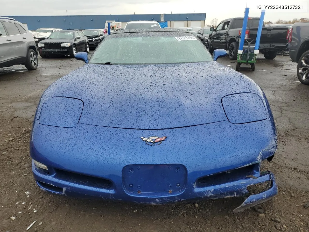 2003 Chevrolet Corvette VIN: 1G1YY22G435127321 Lot: 77816194