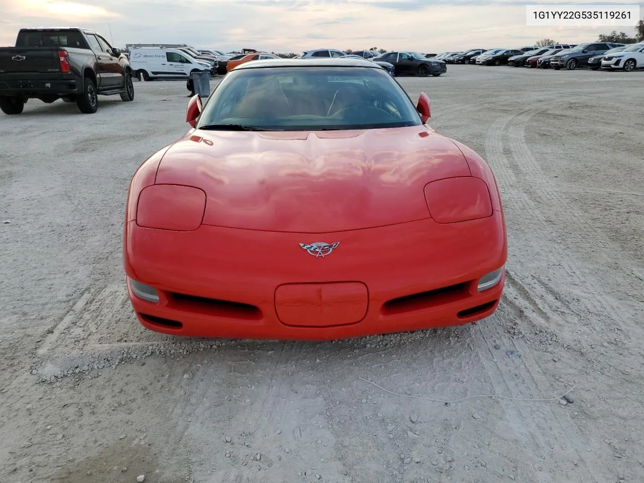 2003 Chevrolet Corvette VIN: 1G1YY22G535119261 Lot: 77947304