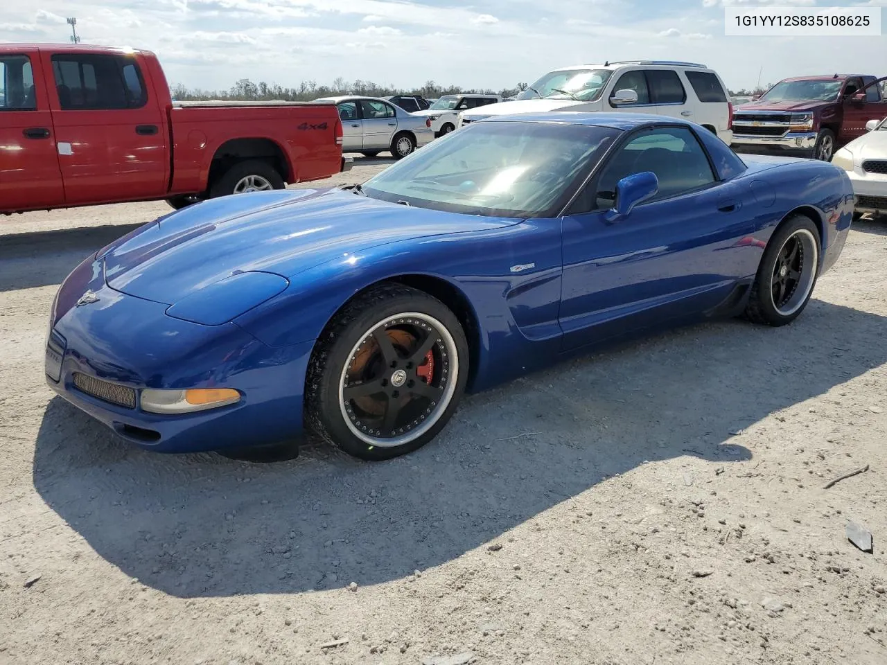 2003 Chevrolet Corvette Z06 VIN: 1G1YY12S835108625 Lot: 78138834