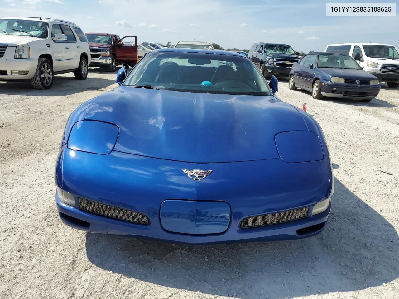 2003 Chevrolet Corvette Z06 VIN: 1G1YY12S835108625 Lot: 78138834