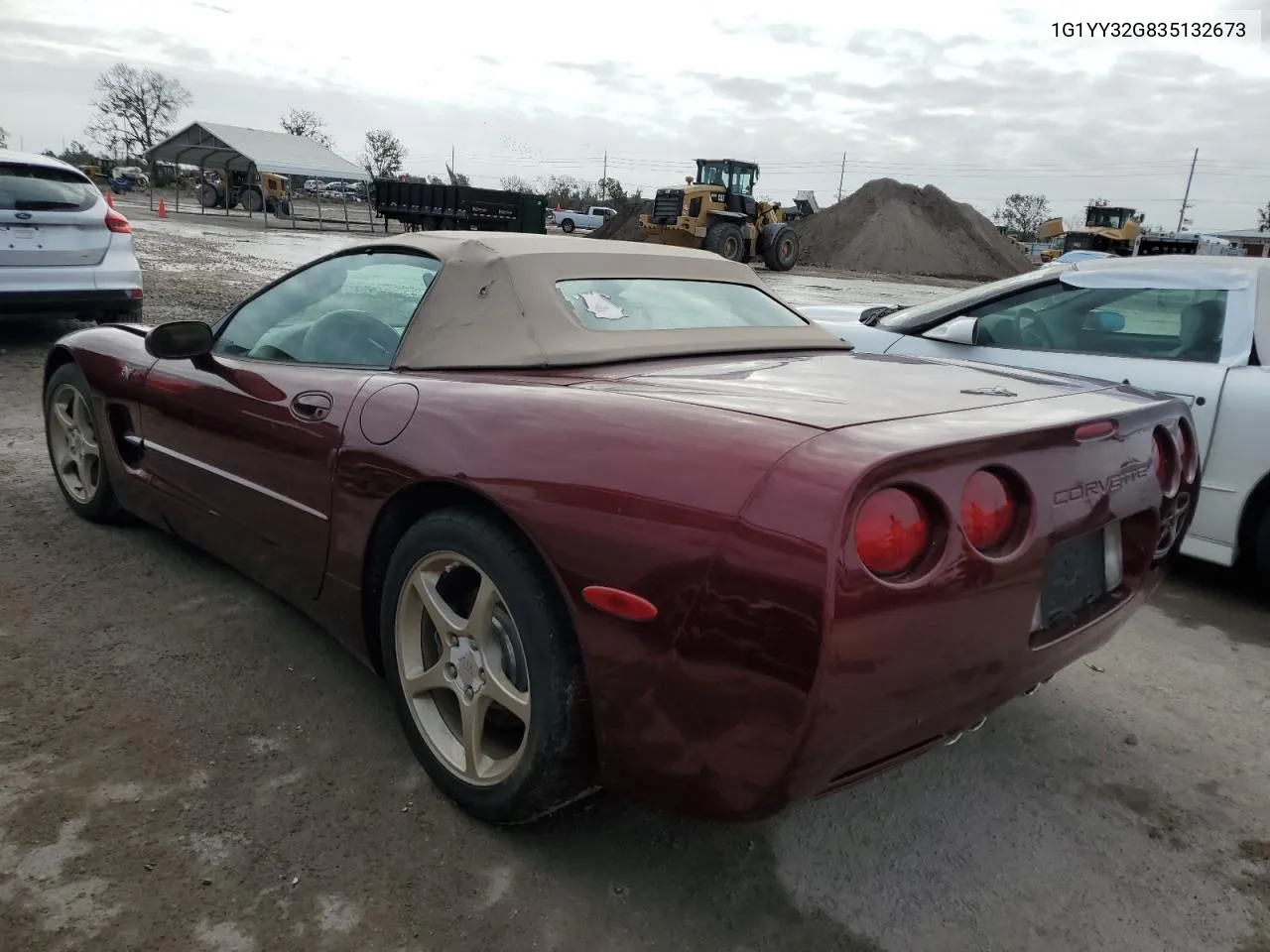 2003 Chevrolet Corvette VIN: 1G1YY32G835132673 Lot: 78878364