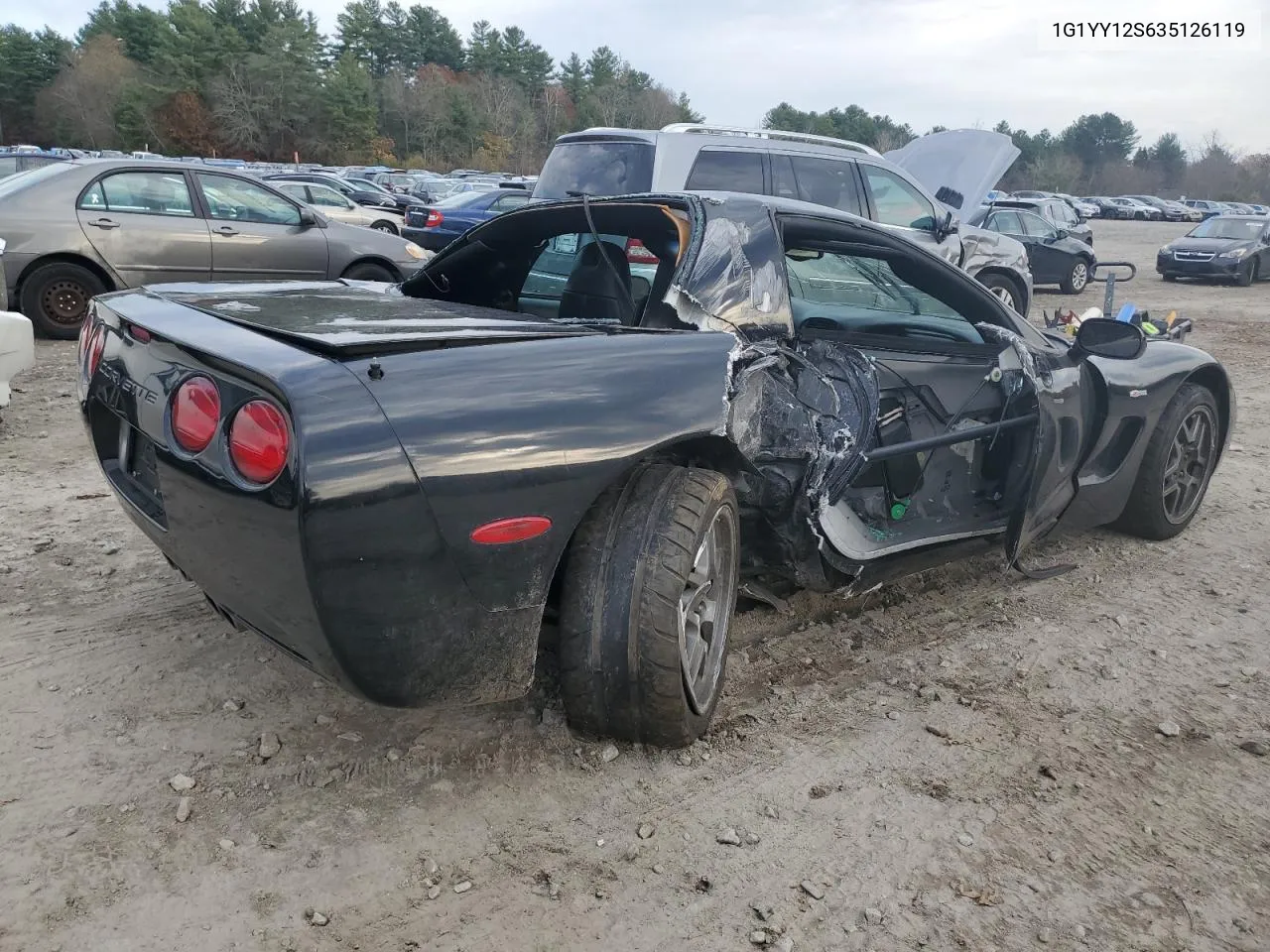 2003 Chevrolet Corvette Z06 VIN: 1G1YY12S635126119 Lot: 78922564