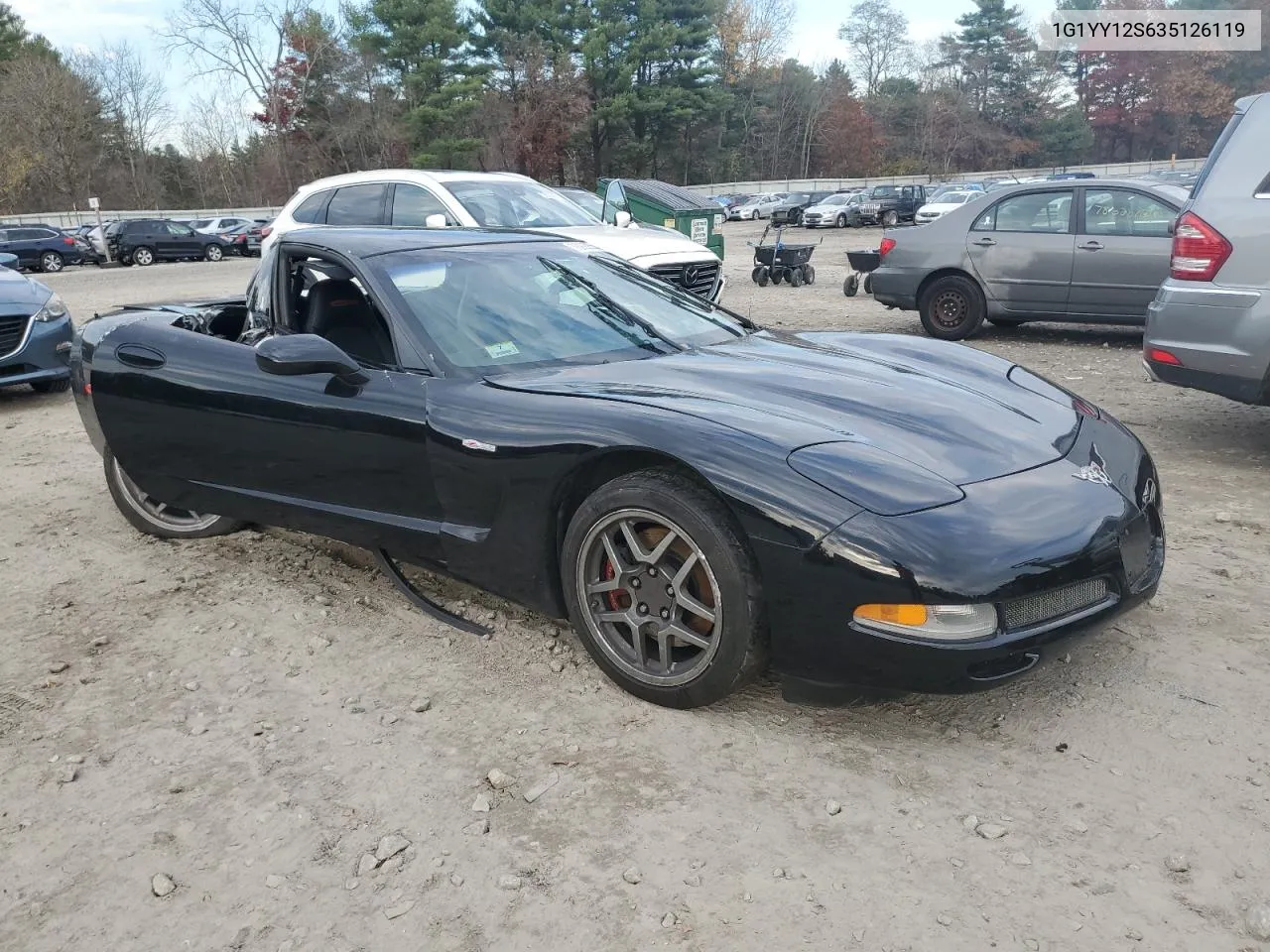 2003 Chevrolet Corvette Z06 VIN: 1G1YY12S635126119 Lot: 78922564