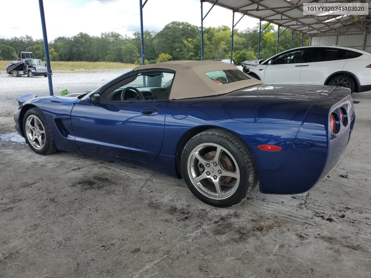 2004 Chevrolet Corvette VIN: 1G1YY32G345103020 Lot: 71789804