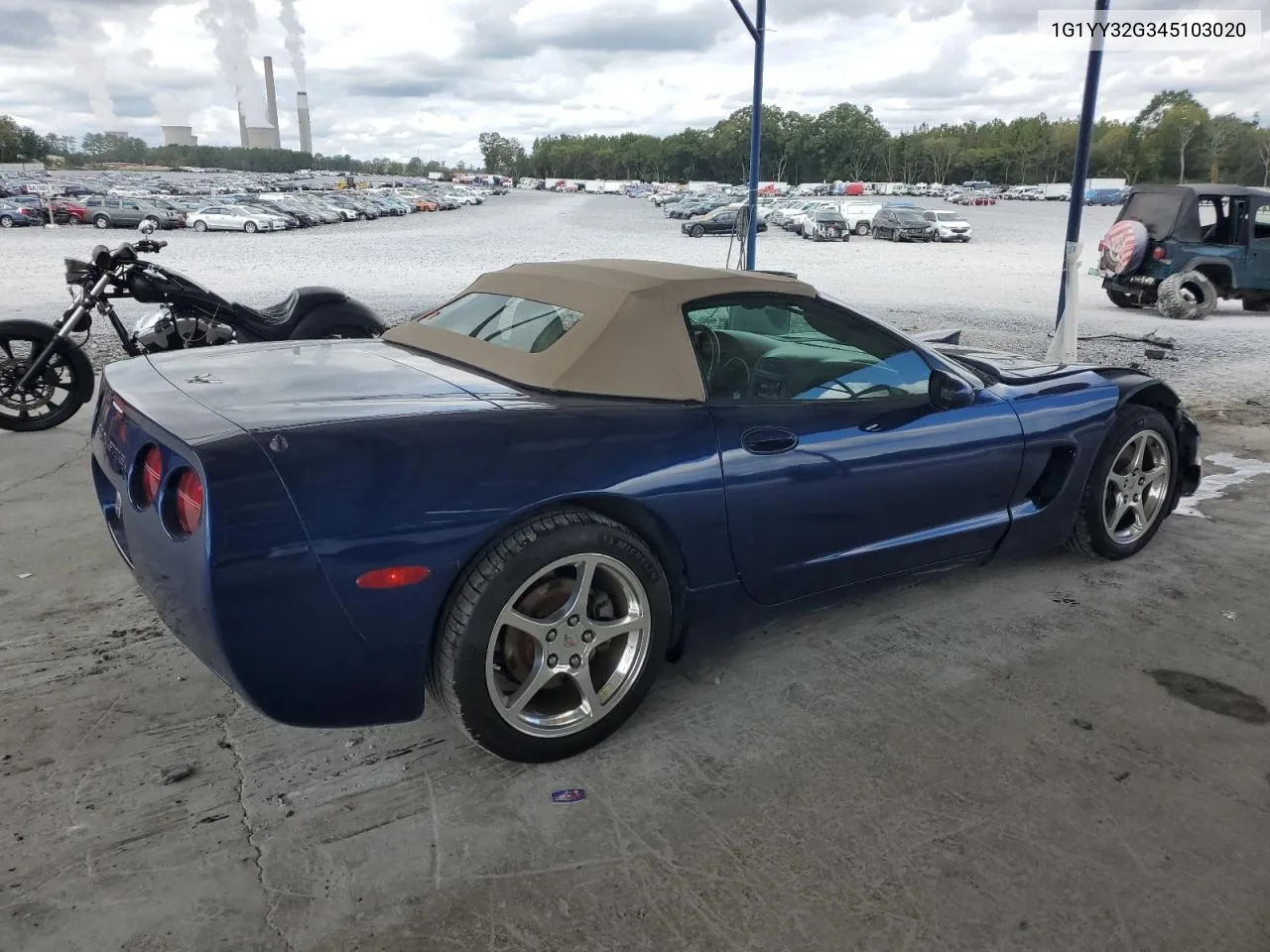 2004 Chevrolet Corvette VIN: 1G1YY32G345103020 Lot: 71789804