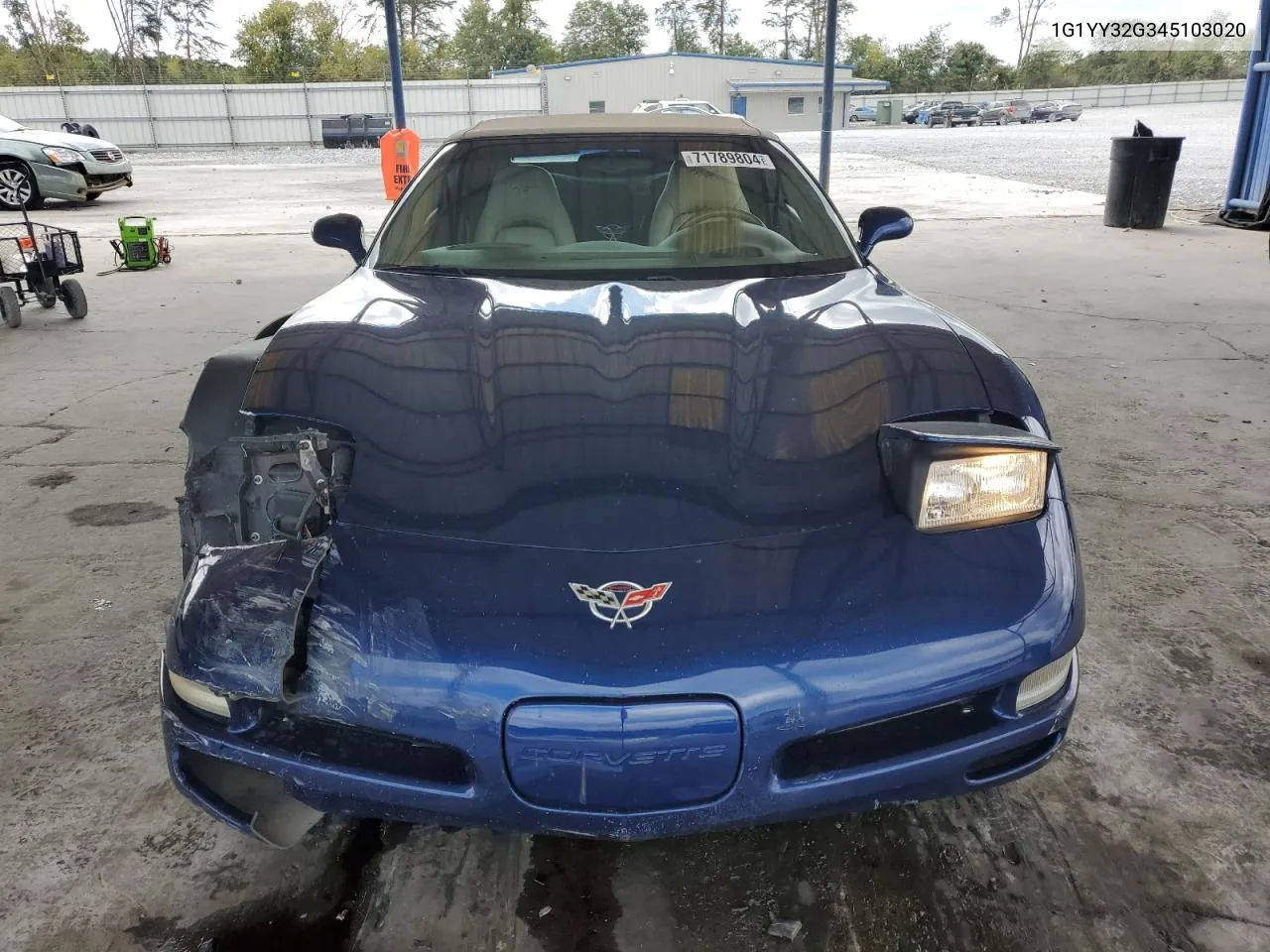 2004 Chevrolet Corvette VIN: 1G1YY32G345103020 Lot: 71789804