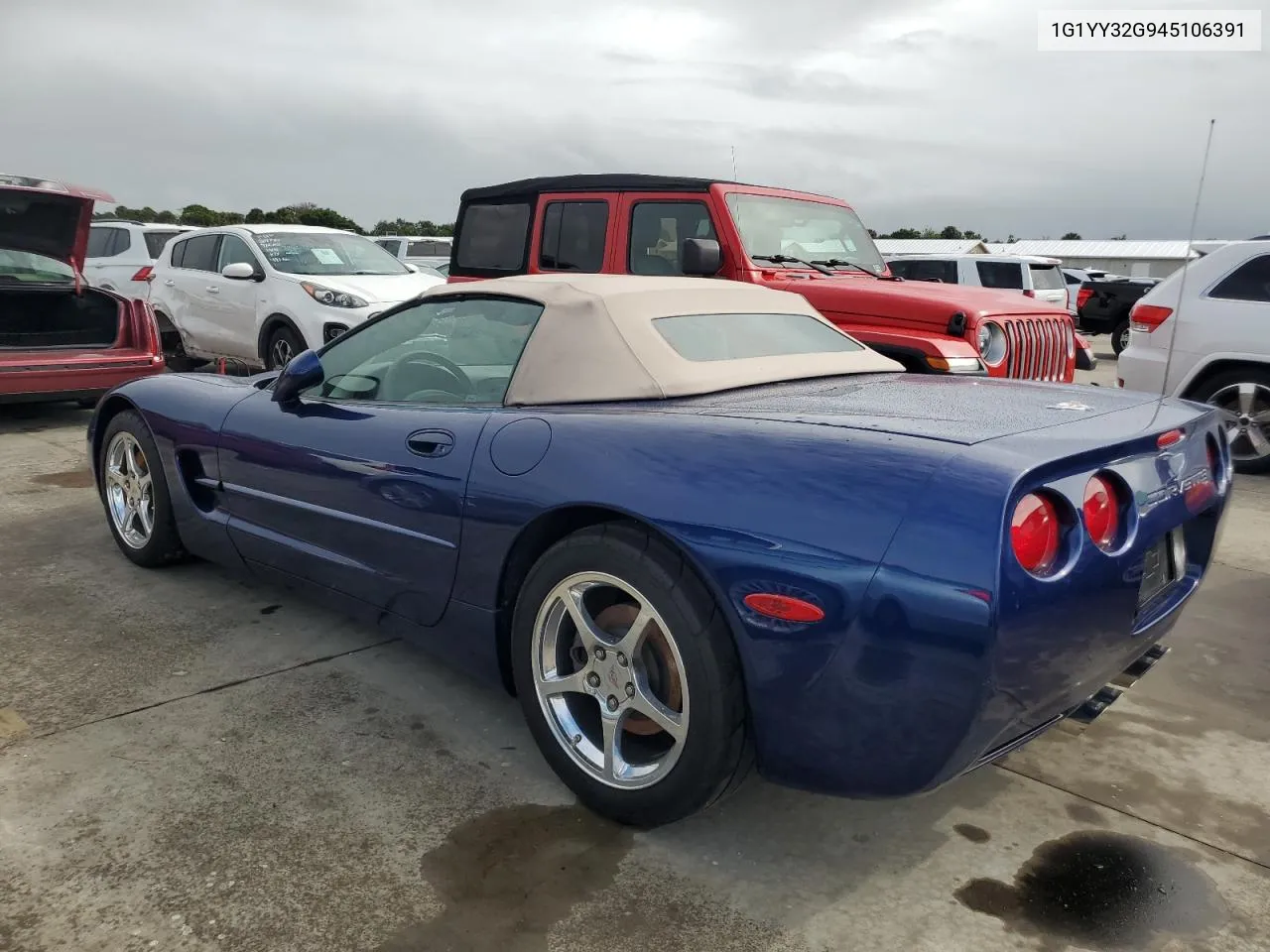 2004 Chevrolet Corvette VIN: 1G1YY32G945106391 Lot: 74343504